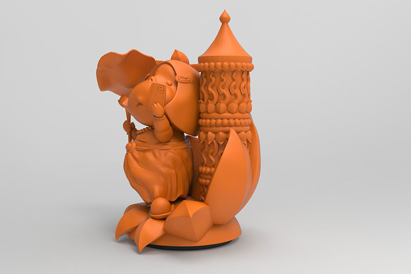 น้อนบัวตูม Art Toy เมืองอุบลฯ พร้อมโชว์ในงาน เปิดกล่องอาร์ตทอยไทย