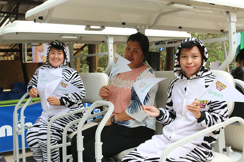 เปิดให้บริการ รถเที่ยวชมสวนสัตว์อุบลฯ ในรูปแบบรถไฟฟ้า 100%