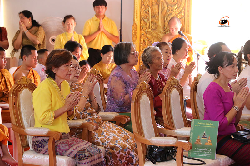 พิธีทำบุญอายุวัฒนมงคล 60 ปี พระเทพวราจารย์ (ศรีพร วรวิญญู,ราชิวงศ์)