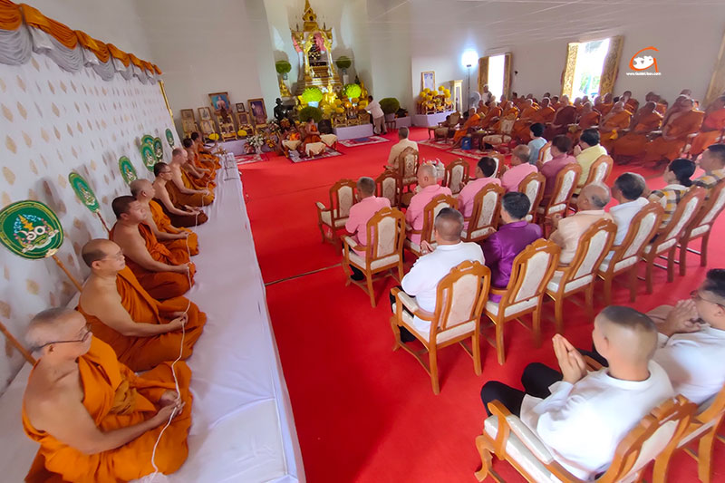 พิธีทำบุญอายุวัฒนมงคล 60 ปี พระเทพวราจารย์ (ศรีพร วรวิญญู,ราชิวงศ์)