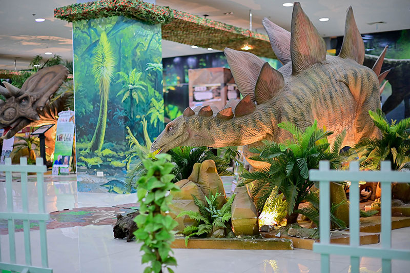 นิทรรศการอุทยานธรณีอุบลราชธานี ในงานสัปดาห์หนังสือจังหวัดอุบลฯ ปี 2568
