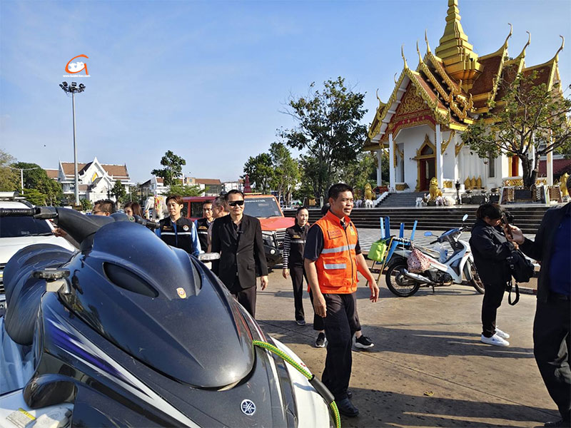 ส่งกำลังใจและสนับสนุนภารกิจช่วยเหลือผู้ประสบอุทกภัยจังหวัดสงขลา