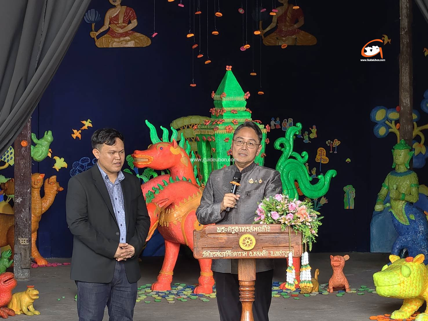 นิทรรศการศิลปะ วิมานพญาแถน ชมเทียนเรืองแสง 25-31 ก.ค.69
