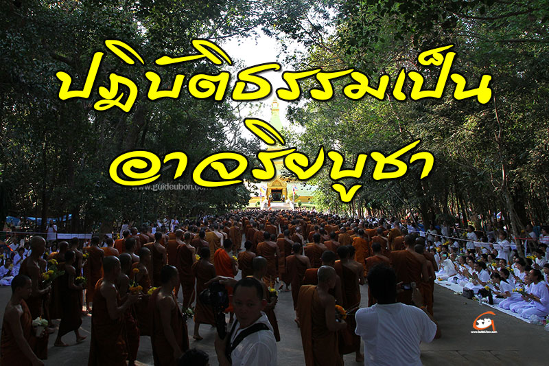 ปฏิบัติธรรมเป็นอาจริยบูชา พระโพธิญาณเถร (ชา สุภัทโท)