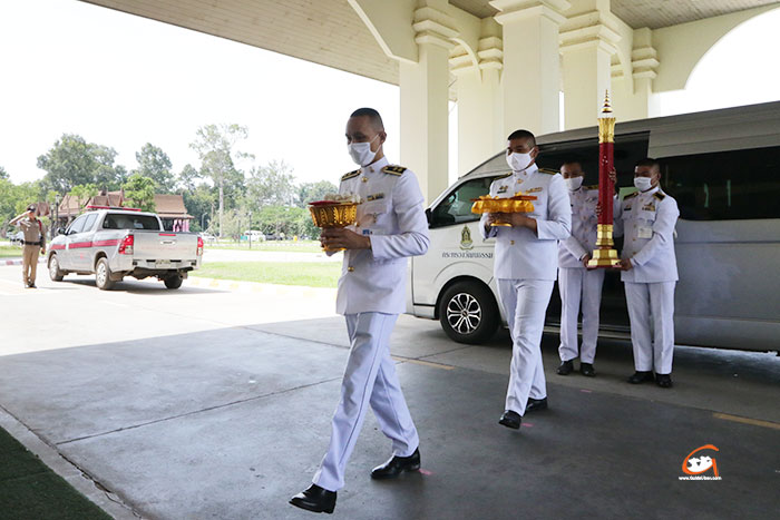 อัญเชิญเทียนพรรษาพระราชทาน ถึงจังหวัดอุบลฯ บ่ายวันนี้